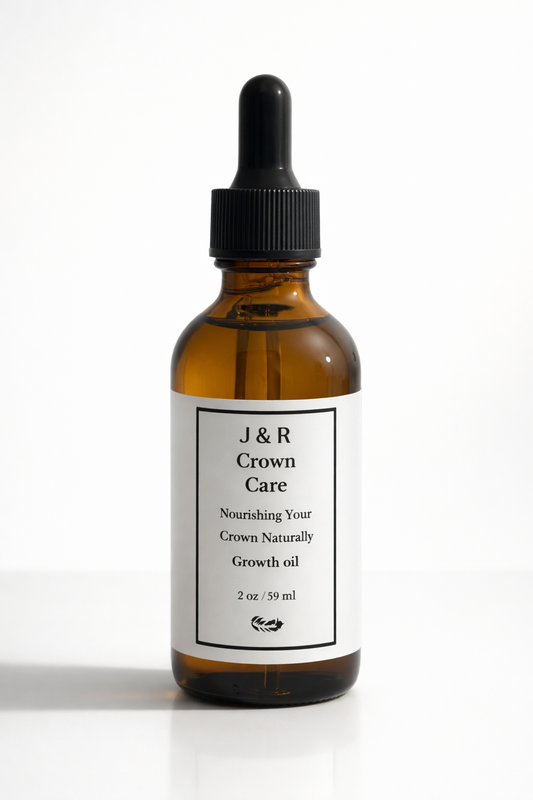 J & R Crown Care Growth Oil (2 oz)